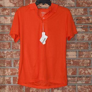Core 365 Orange Polo Shirt NWT